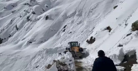 Yaylada kar nedeniyle mahsur kalan 5 kişi kurtarıldı