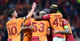 Galatasaray, bol gollü maçtan galip ayrıldı
