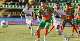 Antalya, Alanya'dan 3 puanı aldı
