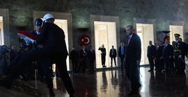 29 Ekim Cumhuriyet Bayramı: Cumhurbaşkanı Erdoğan Anıtkabir’i ziyaret etti