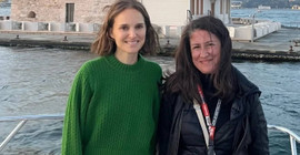 Oscar ödüllü oyuncu Natalie Portman İstanbul'da