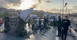TEM'de otomobil karşı şeride geçti: iki ölü, dört yaralı