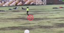 Peru'da sahaya yıldırım düştü: Futbolculardan biri öldü, yedisi yaralandı