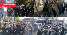 DEM Parti Van'da kayyım politikasını protesto etti