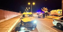 Bingöl'de ticari araç ile sepetli motosiklet çarpıştı: Bir ölü, iki yaralı