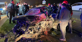 Sakarya'da zincirleme kaza: Bir ölü, 3 yaralı