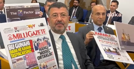 Ticaret Bakanlığı bütçe görüşmelerinde 'İsrail' protestosu