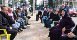Emine Şenyaşar, Halfeti'deki kayyım nöbetinde