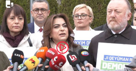 DEM Parti'den İçişleri Bakanlığı önünde kayyım tepkisi: AKP darbe yaptı
