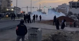 İdil'de halk bir yılda 10 çocuğun öldüğü yolu trafiğe kapattı