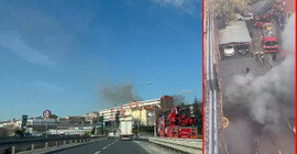 İstanbul Eğitim ve Araştırma Hastanesi'nde yangın