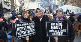 Efes Selçuk'taki ‘Meryem Ana’ nöbetine ünlü sanatçılardan destek