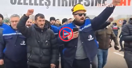 Çayırhan’da direnen madenciler Ankara'ya yürüyor