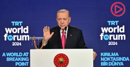 Erdoğan'ın Filistin konuşması protesto edildi: 'Siyonistlerin ağzıyla konuşuyorsun'