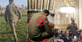 HTŞ lideri Colani Şam'daki Emevi Camii'nde namaz kıldı