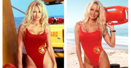 Pamela Anderson'ın ikonik kırmızı mayosu müzede sergilenecek
