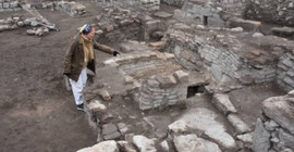 Amorium Antik Kenti'nde Türk-İslam dönemine ait hamam bulundu