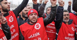 Sol partilerden metal işçilerine destek: Grev hakkı yasaklanamaz