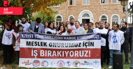 Urfa'da greve katılan aile hekimleri ve hemşirelerin maaşları kesildi