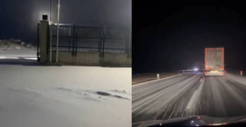 Diyarbakır’da kar yağışı: Lice’de taşımalı eğitime bir gün ara verildi