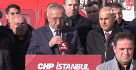 CHP'nin Esenyurt'taki 'Demokrasi Nöbeti' devam ediyor: 'Ahmet Hoca AKP'de siyaset yapsaydı...'