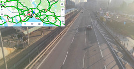 Yılın ilk günü İstanbul'da yollar boş kaldı