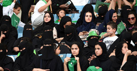 Suudi Arabistan'da ilk kadın maratonu