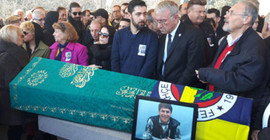 Ercan Yazgan'a veda
