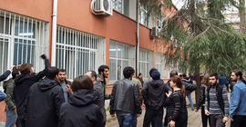 İstanbul Üniversitesi'nde öğrencilere saldırı