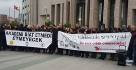 Barış akademisyeni hakkında zorla getirme kararı
