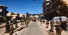 Afrin'de askeri araç mayına çarptı