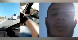 Tofaşla makas atarken takla attı