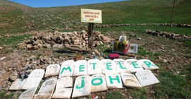'JÖH' mezar taşlarına da el attı!