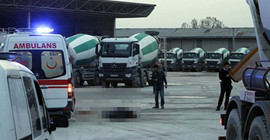Beton mikserinin ezdiği işçi hayatını kaybetti