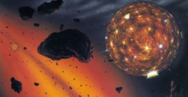 Dünyaya düşen elmas meteoru 'yok olmuş bir gezegene ait'