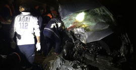 Doğubayazıt'ta feci kaza: 4 ölü, 3 yaralı