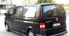Yine siyah Transporter'la kaçırdılar