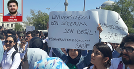 İstanbul Üniversitesi öğrencileri: Okulumuzu terketmeyeceğiz