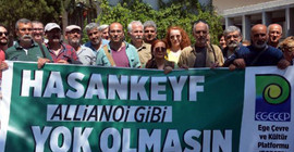 İzmirli çevreciler: Hasankeyf, Allianoi gibi yok olmasın