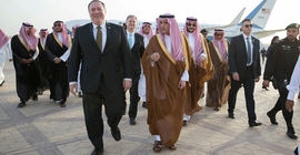 İlk ziyaret Suudi Arabistan'da