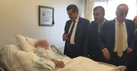AKP'li Çelik ölüm anı fotoğrafı yayınladı