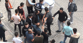 Zabıta 'Gelin vurun' dedi kalabalık linç etti