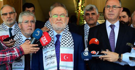 Karamollaoğlu: İsrail'e karşı yaptırımlara ihtiyaç var