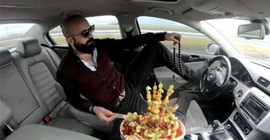 Trafik magandası serbest bırakıldı
