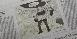 Netanyahu karikatürü işinden etti