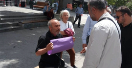 Polis boş dövize müdahale etti