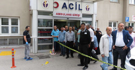 Hastanede silahlı saldırı: 1 ölü, 1 yaralı