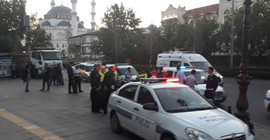 GBT kontrolüne itiraz edenleri polis ayağından vurdu