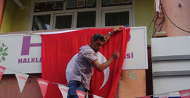 Aksaray Güvenlik Şube Müdür Yardımcısı: HDP tabelası astırmam
