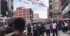 AKP'li ve MHP'li gruptan CHP'lilere saldırı girişimi